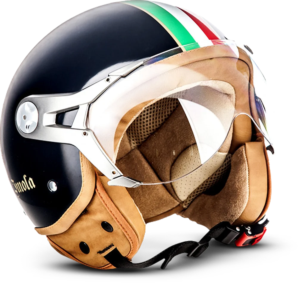 SOXON SP-325 Fashion helmet in Imola Black